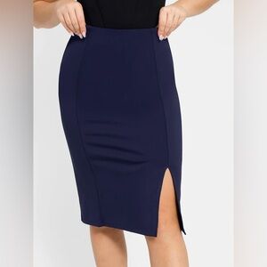 POPFLEX Midnight Pencil Skirt